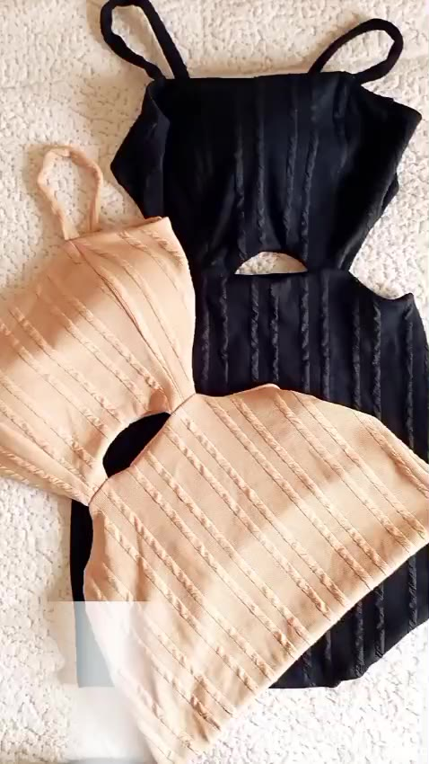 Vestido Feminino tubinho alça com bojo abertura nas laterais elegante