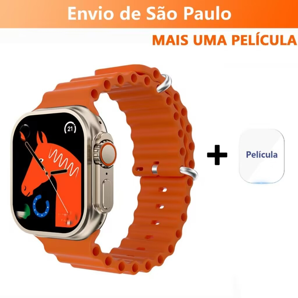 T900 Ultra Smart Watch Series Bluetooth Call IP67 À Prova D'água 49mm 2.09 Polegadas Tela Grande Smartwatch T800
