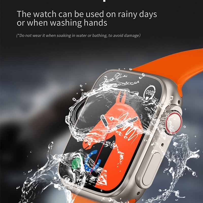 T900 Ultra Smart Watch Series Bluetooth Call IP67 À Prova D'água 49mm 2.09 Polegadas Tela Grande Smartwatch T800
