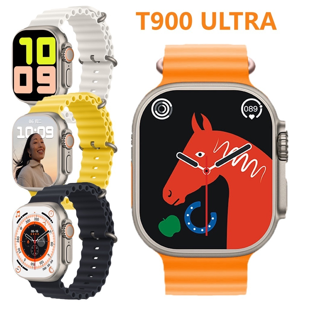 T900 Ultra Smart Watch Series Bluetooth Call IP67 À Prova D'água 49mm 2.09 Polegadas Tela Grande Smartwatch T800