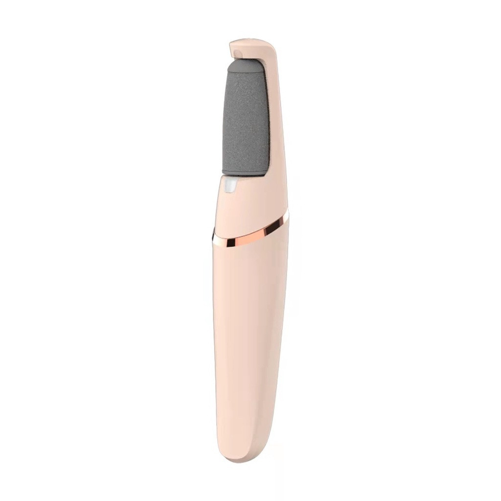 Lixador de Pé Elétrico - Esfoliador Tira Calos Pedicure Portátil Lixa Elimina Calo Portátil Usb Pilha