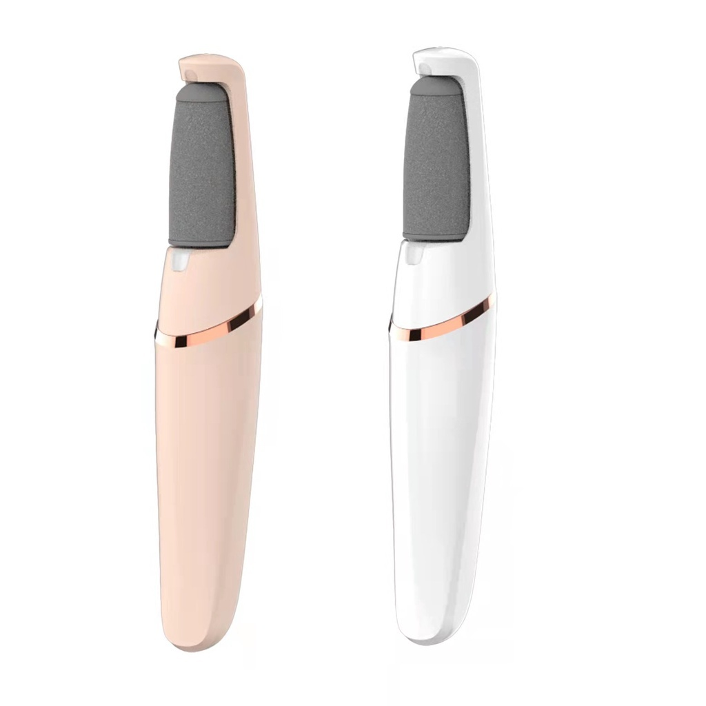 Lixador de Pé Elétrico - Esfoliador Tira Calos Pedicure Portátil Lixa Elimina Calo Portátil Usb Pilha