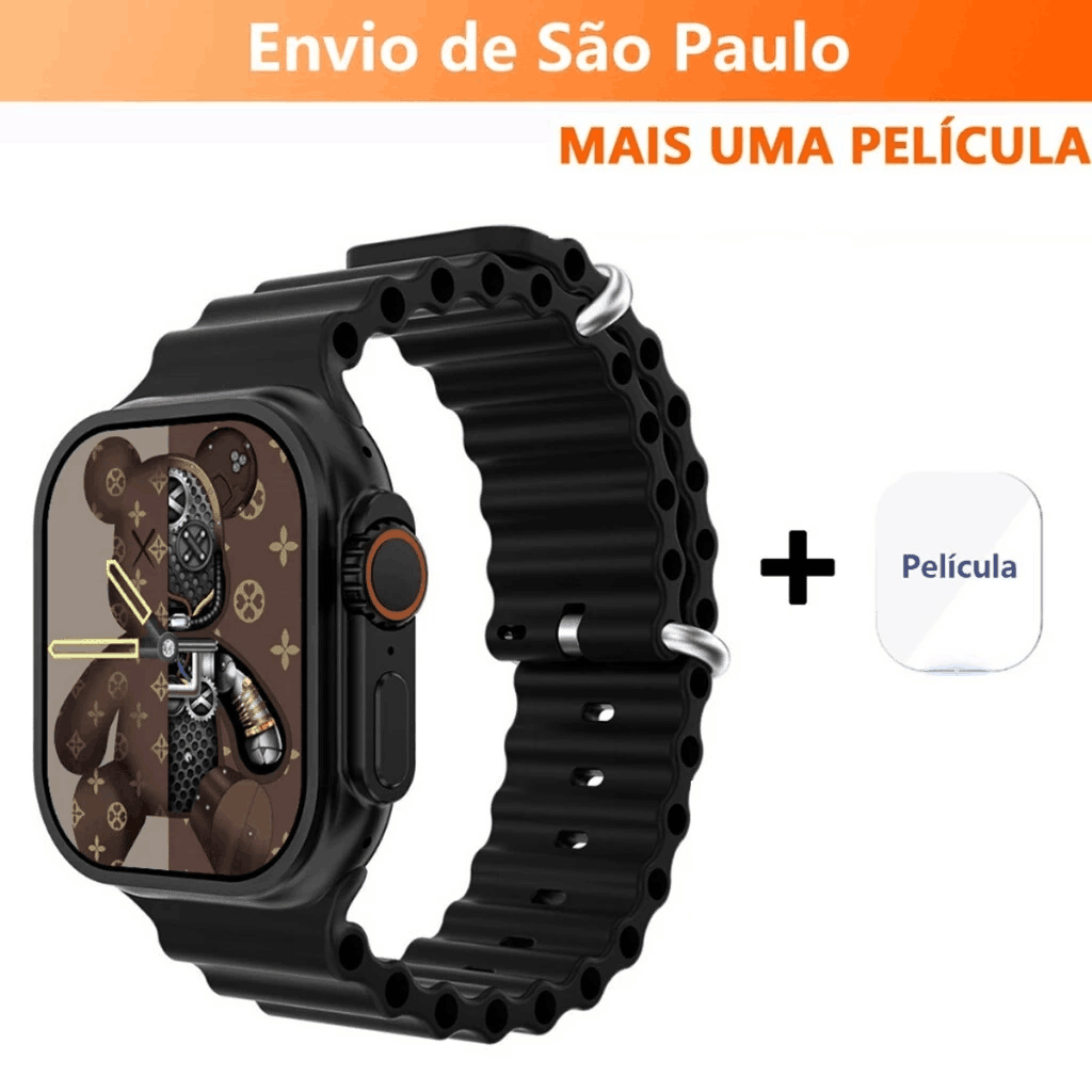 T900 Ultra Smart Watch Series Bluetooth Call IP67 À Prova D'água 49mm 2.09 Polegadas Tela Grande Smartwatch T800