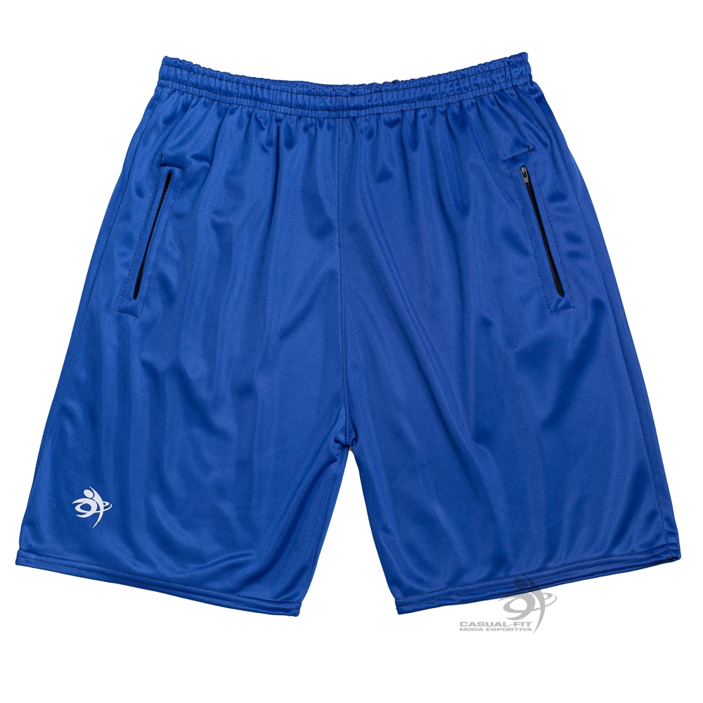 KIT 2 SHORTS (DRY-FIT) BERMUDA COM ZIPER NO BOLSO