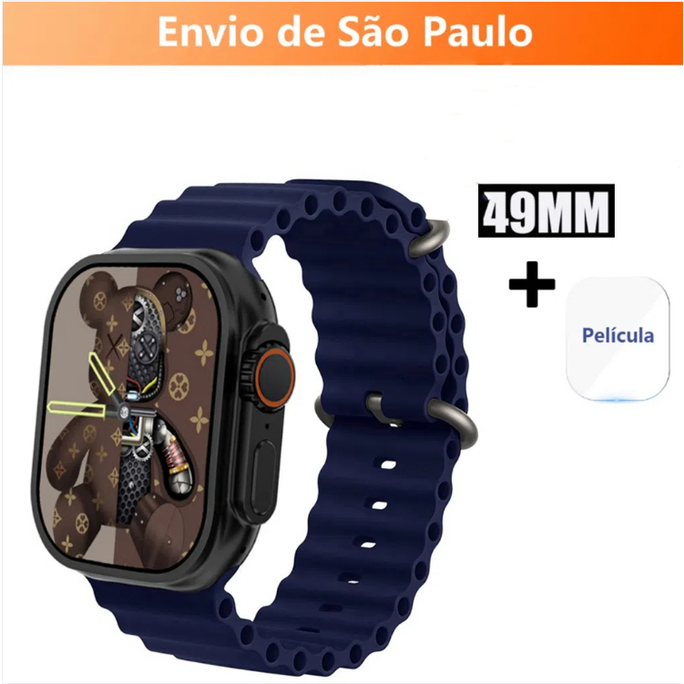 T900 Ultra Smart Watch Series Bluetooth Call IP67 À Prova D'água 49mm 2.09 Polegadas Tela Grande Smartwatch T800