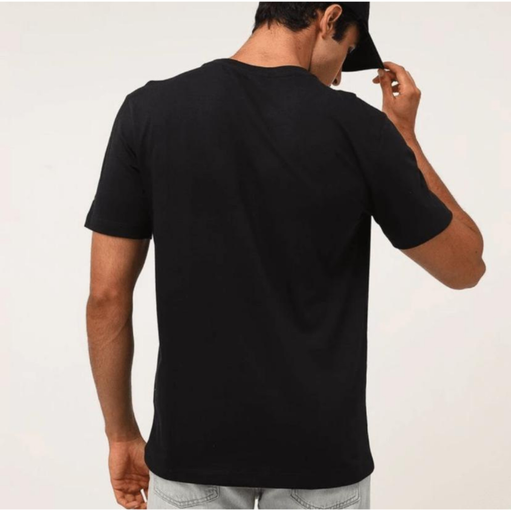 Camiseta Masculina Streetwear Paris Style T-Shirt 100% Algodão Malha 30.1