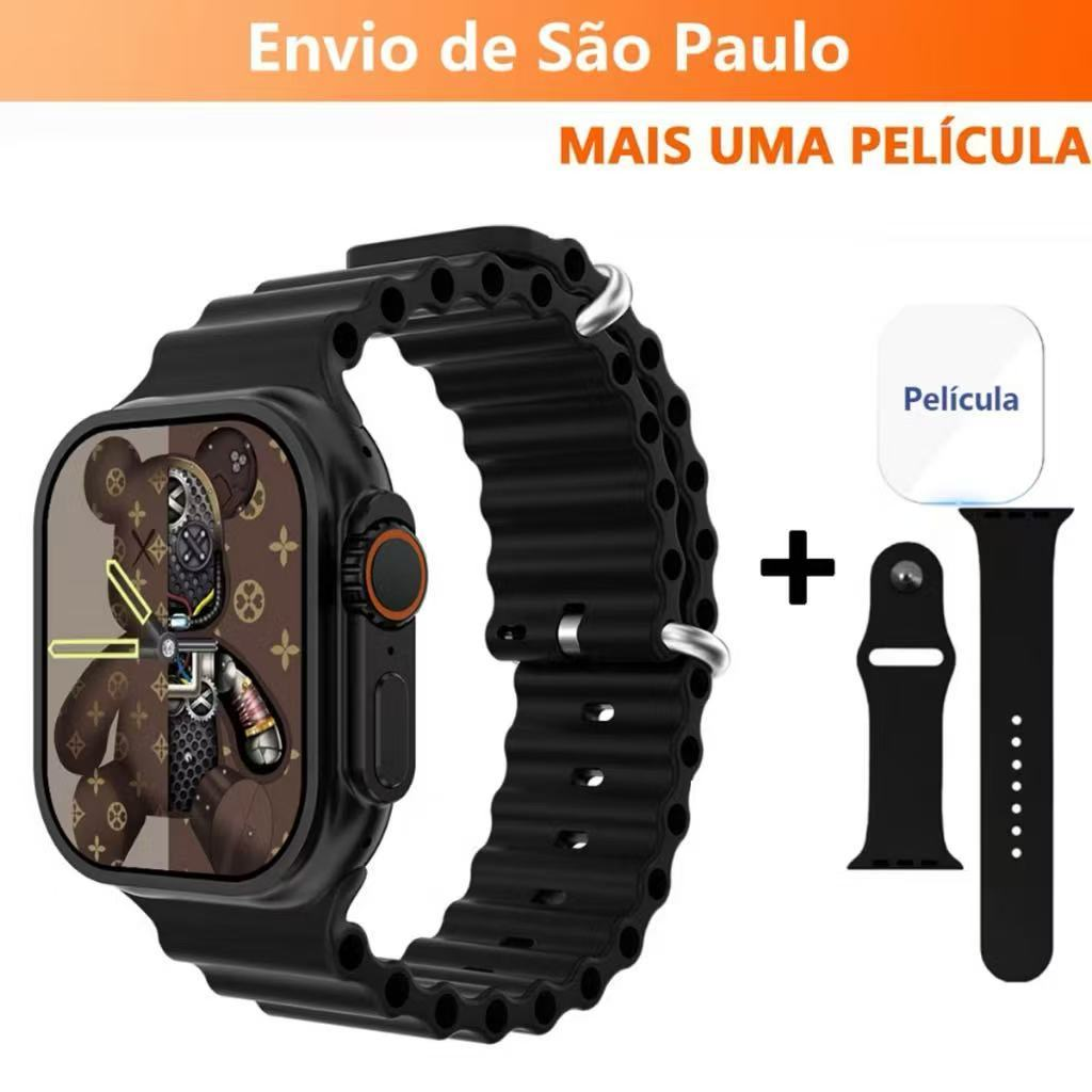 T900 Ultra Smart Watch Series Bluetooth Call IP67 À Prova D'água 49mm 2.09 Polegadas Tela Grande Smartwatch T800