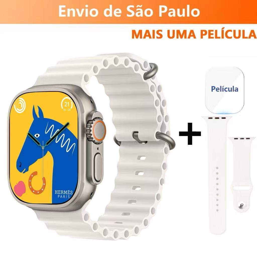 T900 Ultra Smart Watch Series Bluetooth Call IP67 À Prova D'água 49mm 2.09 Polegadas Tela Grande Smartwatch T800
