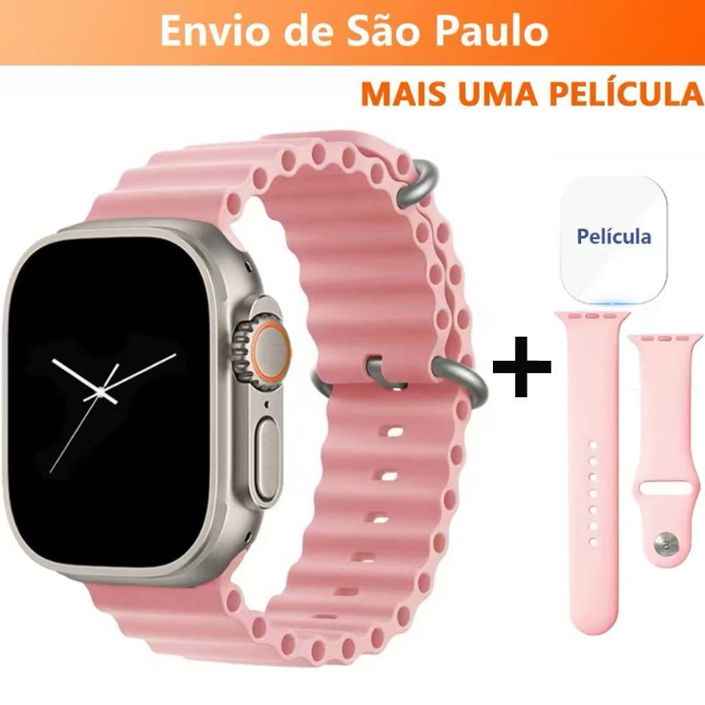 T900 Ultra Smart Watch Series Bluetooth Call IP67 À Prova D'água 49mm 2.09 Polegadas Tela Grande Smartwatch T800