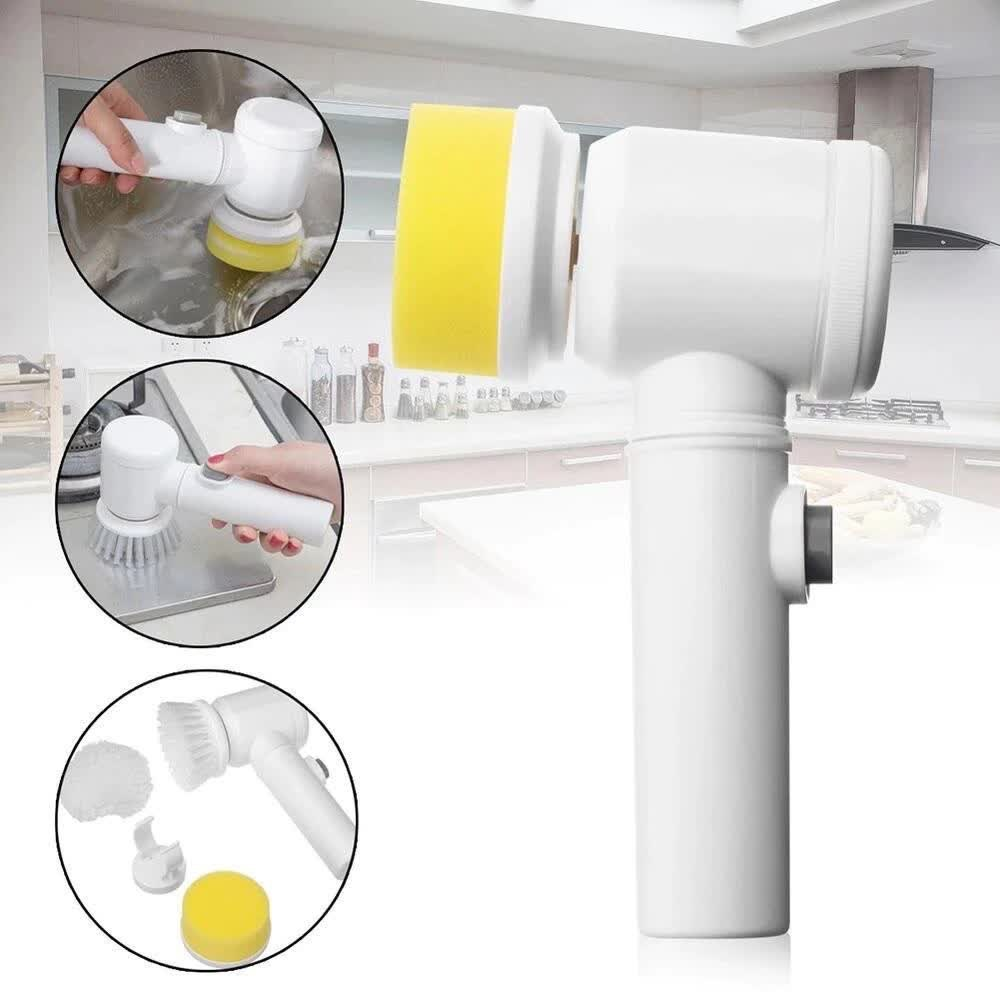Esfregão Elétrico 9 in 1 Sem fio Escova De Limpeza Pesada Multiuso 360 Recarregável Envio Imediato