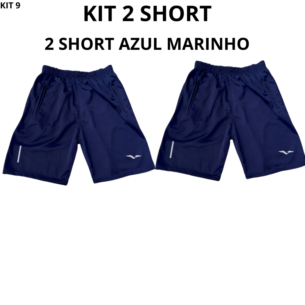 Bermuda Esportiva Com Refletivo Masculina Short Para Corridas e Academia
