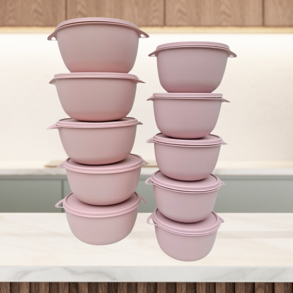 Kit Potes Plásticos 10 unidades BOWL
