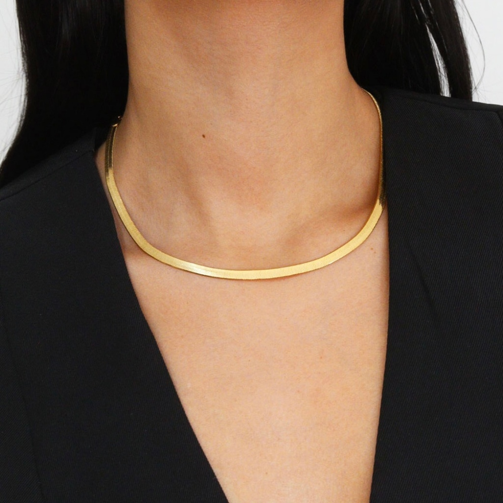 Kit 2 colares femininos vazados de coração duplo + colar Choker banhado a prata 925