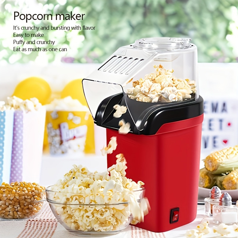 Pipoqueira Elétrica Ar Quente- Máquina de Fazer Pipoca Sem Óleo Minijoy 110v