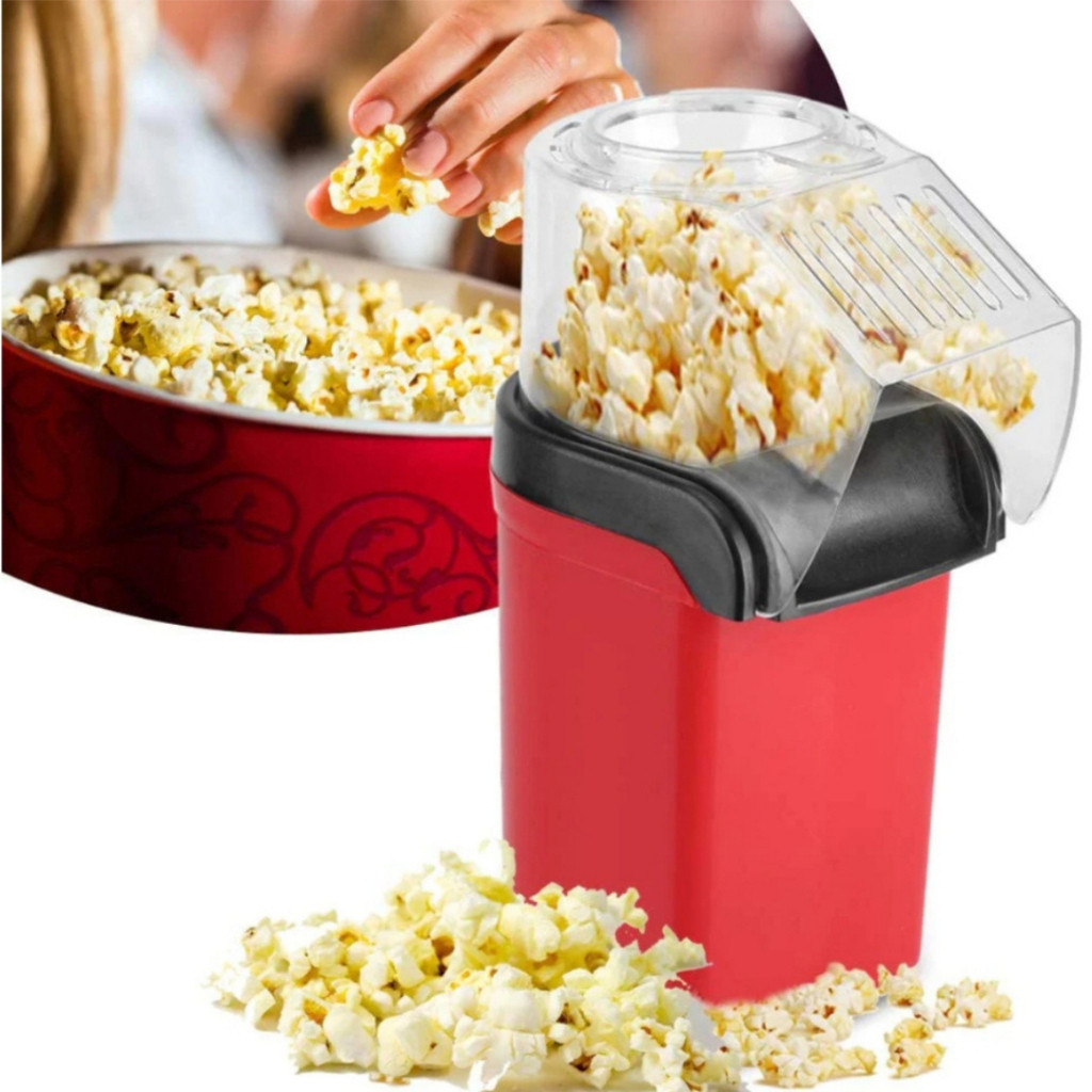 Pipoqueira Elétrica Ar Quente- Máquina de Fazer Pipoca Sem Óleo Minijoy 110v