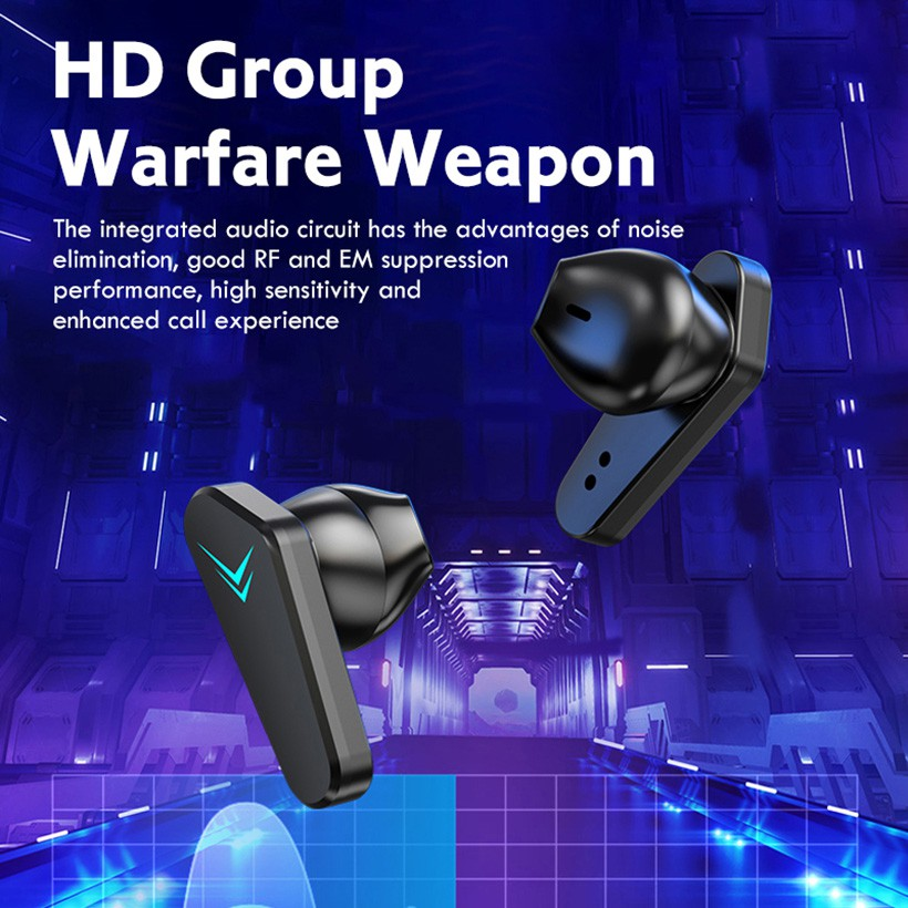 X15 Pro TWS Bluetooth Earbuds Stereo Surround Gaming Microfone Com Cancelamento De Ruído Sem Atraso
